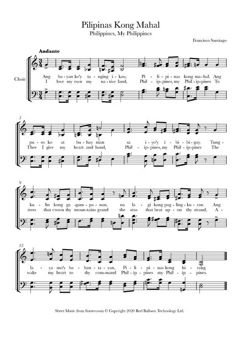 Pilipinas Kong Mahal Chords by Francisco Santiago .